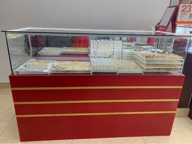 Tủ kính trưng bày trang sức 1m2 (TS01)