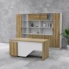 Bàn Giám Đốc Kiểu Dáng Vát Chéo 1m6x1m2x60
