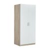Tủ áo gỗ MDF 2 cánh mở 80 (2TA9D)