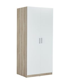 Tủ áo gỗ MDF 2 cánh mở 80 (2TA9D)