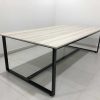 Bàn Họp Văn Phòng Chân Sắt Trơn 2m4 x 1m2