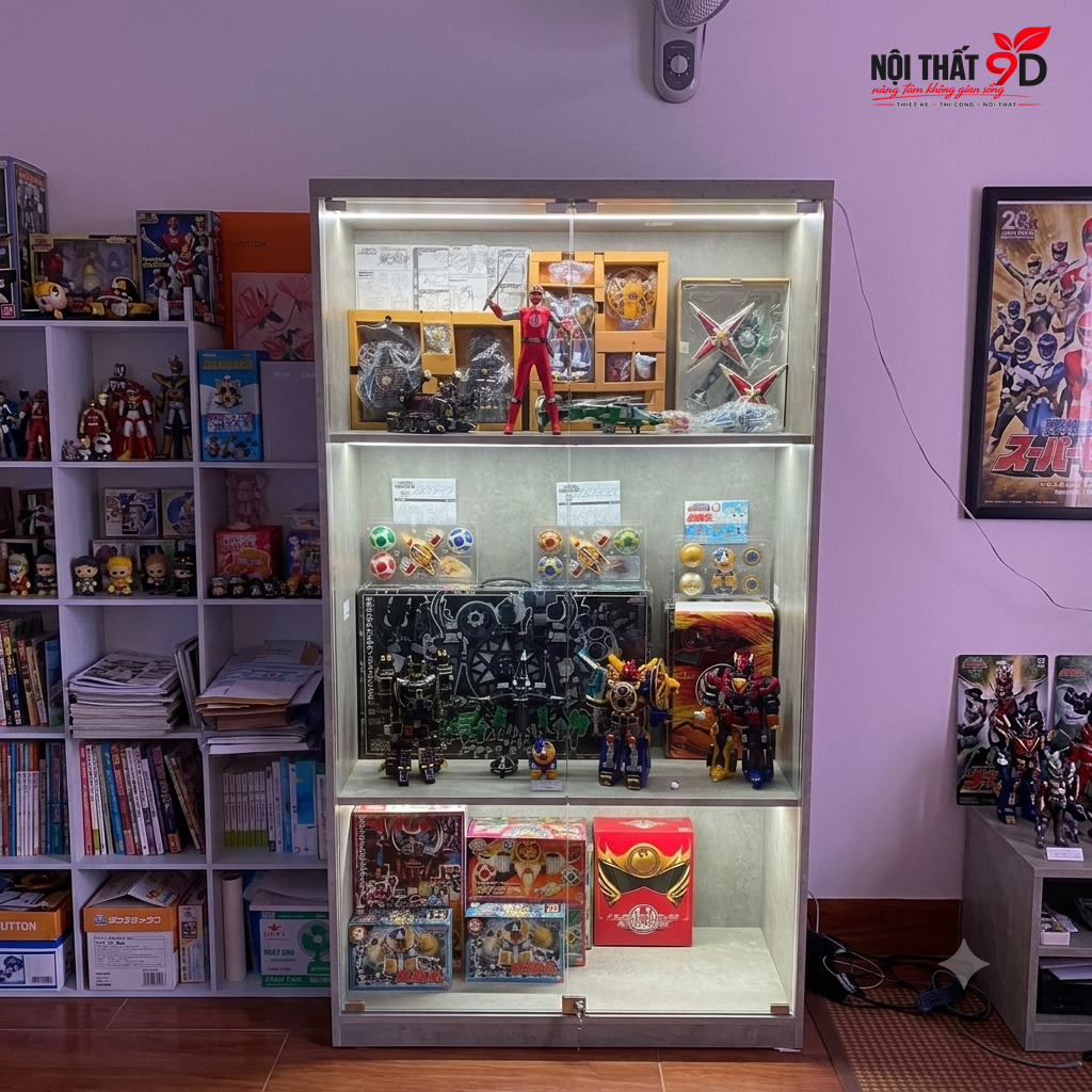 Tủ trưng bày mô hình Lego 80x1m6 3 tầng (T801M6)