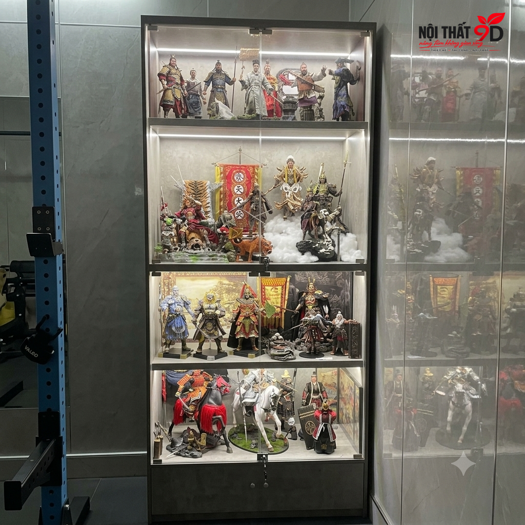 Tủ trưng bày mô hình Tượng Resin / Statue (T802M)